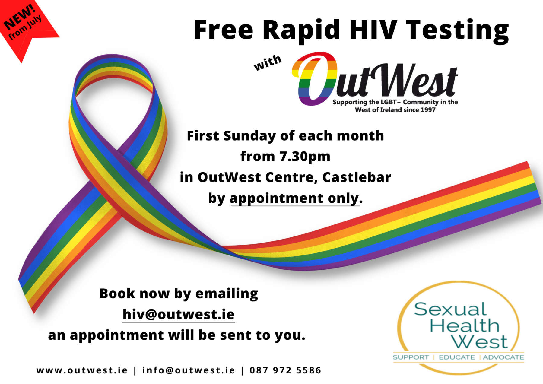 Free Rapid HIV Testing OutWest